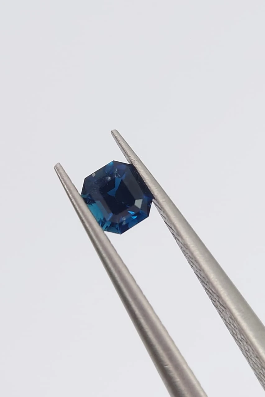 0.20ct Asscher Cut  Tourmaline Loose Gemstone from Afghanistan — view 4